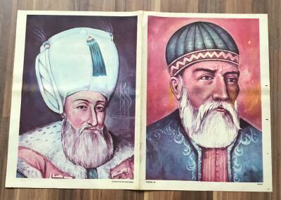 Fuzuli - Kanuni Sultan Süleyman Büyük Boy Poster GZ119340 - 1
