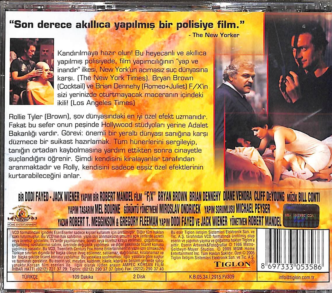 F/X (1986) Orijinal VCD Film VCD28741 - 2