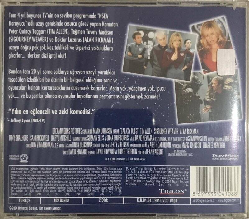 Galaksi Savaşçıları VCD Film VCD13480 - 2