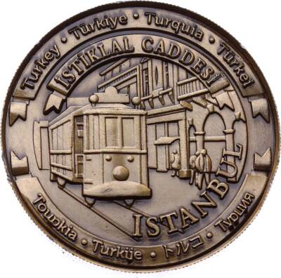 Galata Tower İstiklal Caddesi Madalyon MVM997 - 1