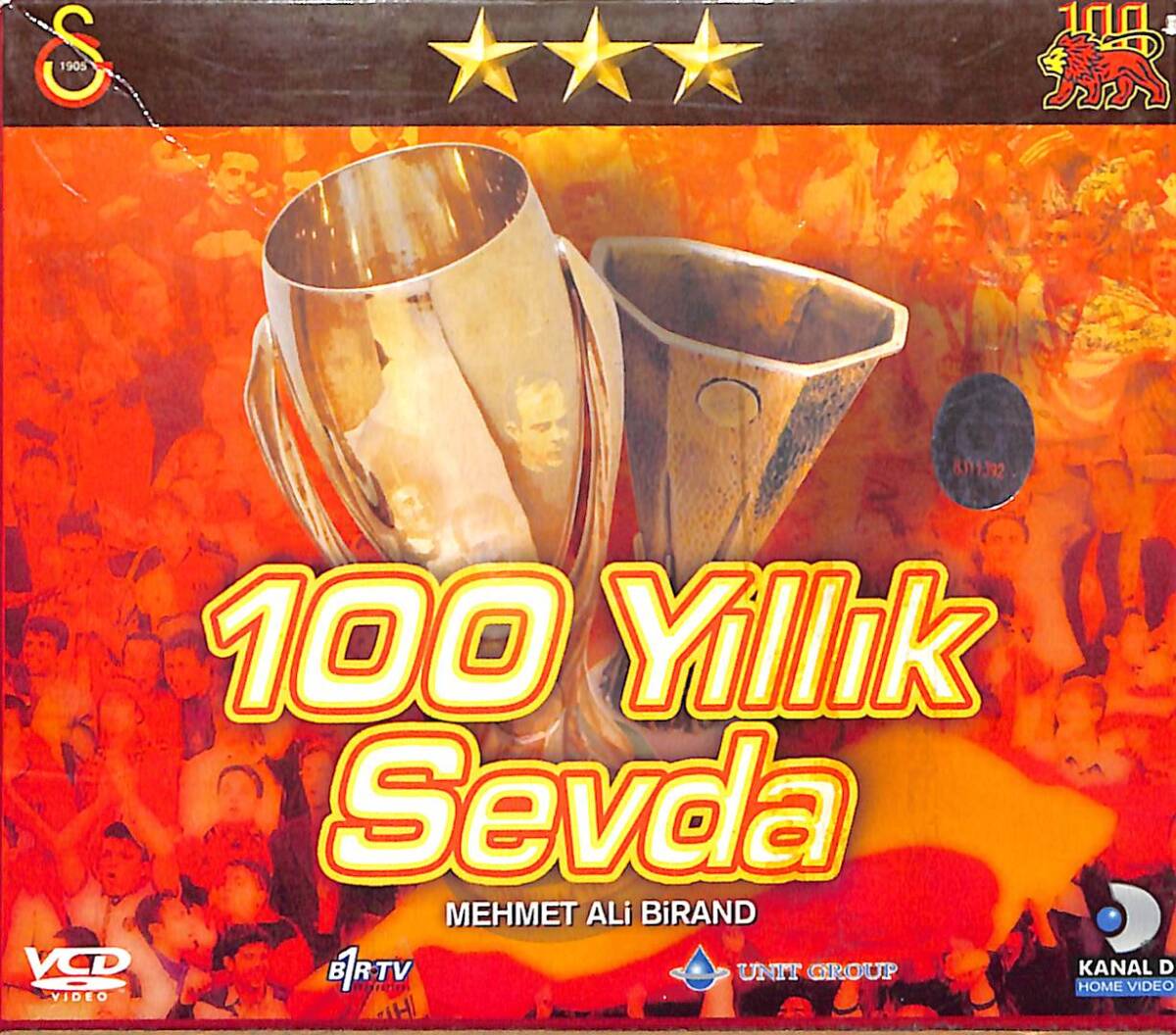 Galatasaray 100 Yıllık Sevda - Mehmet Ali Birand VCD Film 