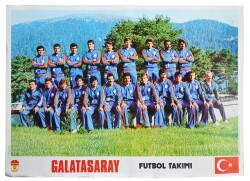 Galatasaray 1981-82 Kadrosu Dev Boy *70x50cm* KRT7093 - Gökçekoleksiyon