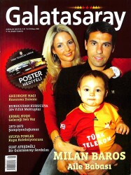 Galatasaray Aralık 2010 Sayı 96 - Milan Baros, Gheorghe Hagi, Ermal Kuqo NDR85263 - Gökçekoleksiyon