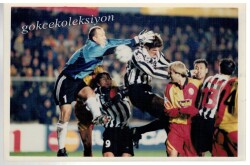 Galatasaray - Beşiktaş Maçından Bir Kare Kartpostal KRT4596 - Gökçekoleksiyon