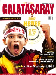 Galatasaray Dergisi Aralık 2006 Sayı 51 - 2007 Hedef 17 - Oğuz Sabankay , Tufan Ersöz NDR85391 - Gökçekoleksiyon