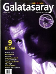 Galatasaray Dergisi Ekim 2009 Sayı 83 - Metin Akpınar, Nilay Yiğit, Radoslav Rancik, Elif Ağca NDR85298 - Gökçekoleksiyon