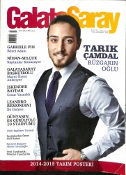 Galatasaray Dergisi Ekim 2014 Sayı 140 - Gabriele Pin, Murat Özyer, İskender Baydar, Tarık Çamdal NDR85334 - Gökçekoleksiyon