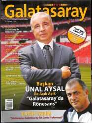 Galatasaray Dergisi Haziran-Temmuz 2011 Sayı 102 - Fatih Terim, Ünal Aysal, Mert Shumpert NDR85301 - Gökçekoleksiyon