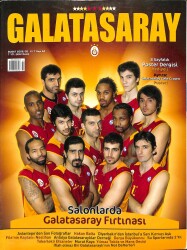 Galatasaray Dergisi Şubat 2008 Sayı 64 - Hakan Balta, Derya Büyükuncu, Murat Kaya, Yılmaz Toköz NDR85325 - Gökçekoleksiyon
