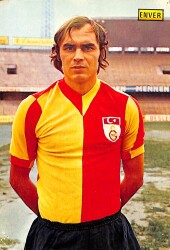 Galatasaray Enver Kartpostal (Küçük Boy) KRT19869 - Gökçekoleksiyon