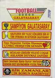 Galatasaray Eski Çıkartma Paketi AKS1209 - Gökçekoleksiyon