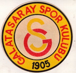 Galatasaray Eski Karton Çıkartma AKS1211 - Gökçekoleksiyon