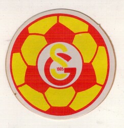 Galatasaray Eski Karton Çıkartma AKS1215 - Gökçekoleksiyon