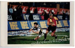Galatasaray - Fenerbahçe Maçından Bir Kare Kartpostal KRT4677 - Gökçekoleksiyon