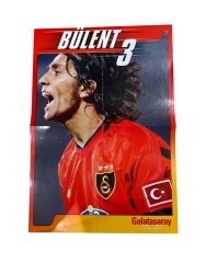 Galatasaray Futbolcu Bülent Poster KRT23277 - Gökçekoleksiyon