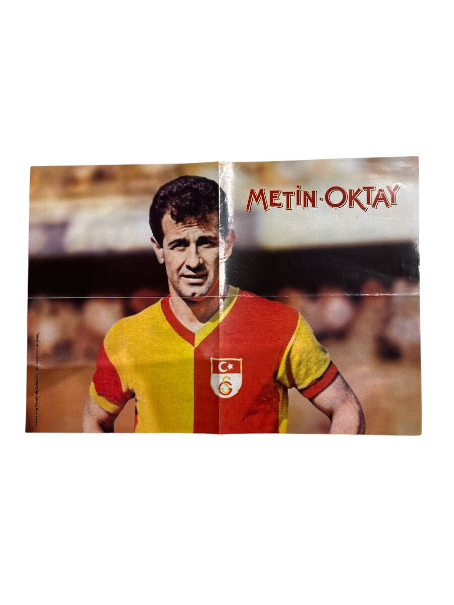 Galatasaray Futbolcu Metin Oktay Poster KRT23262 - 1