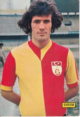 Galatasaray Futbolcusu Ekrem Kartpostal KRT10127 - 1