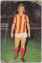 Galatasaray Futbolcusu Mustafa Kartpostal KRT10122 - Gökçekoleksiyon