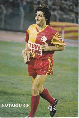 Galatasaray Futbolcusu Rotariu Kartpostal KRT10125 - 1