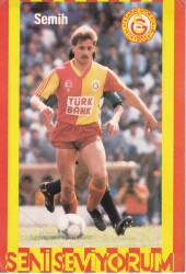 Galatasaray Futbolcusu Semih Kartpostal KRT10124 - Gökçekoleksiyon
