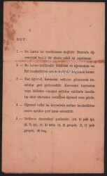 Galatasaray Lisesi 1960-61 Yılı Çalışma Karnesi EFM452 - 3