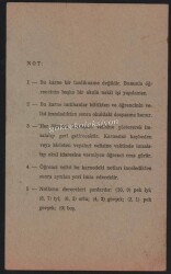 Galatasaray Lisesi 1962-63 Yılı Çalışma Karnesi EFM443 - 3