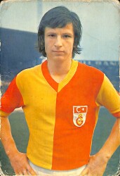 Galatasaray Mustafa Kartpostal (Küçük Boy) KRT14820 - Gökçekoleksiyon