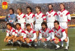 Galatasaray Oyuncu Kadrosu Büyük Boy Kartpostal KRT5306 - Gökçekoleksiyon