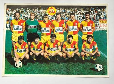 Galatasaray Oyuncu Kadrosu Kartpostal KRT11113 - 1