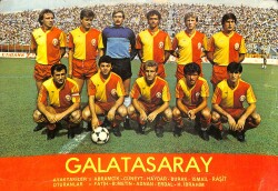 Galatasaray Oyuncu Kadrosu Kartpostal KRT3917 - Gökçekoleksiyon