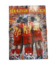 Galatasaray Oyuncuları Poster KRT23253 - Gökçekoleksiyon