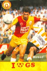 Galatasaray Spor Kulübü Oyuncusu Mirsad Kartpostal KRT5388 - Gökçekoleksiyon