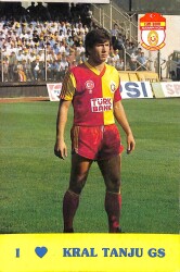 Galatasaray Spor Kulübü Oyuncusu Tanju Çolak Kartpostal KRT5384 - Gökçekoleksiyon