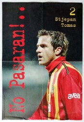 Galatasaray Stjepan Tomas (33x48cm) Poster KRT11129 - Gökçekoleksiyon