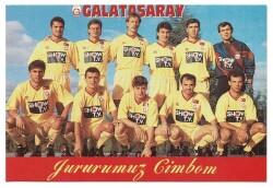 Galatasaray Takımı Kartpostal KRT9033 - Gökçekoleksiyon