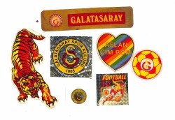 Galatasaray Taraftar Aksesuarları Lotu - Sticker AKS1663 - Gökçekoleksiyon