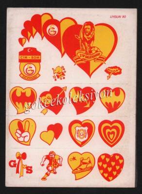 Galatasaray Taraftar Çıkartma Aksesuarı AKS197 - 2