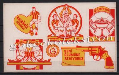 Galatasaray Taraftar Çıkartma Aksesuarı AKS199 - 2