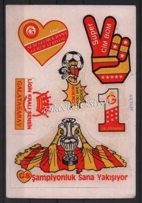 Galatasaray Taraftar Çıkartma Aksesuarı AKS214 - 2