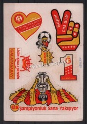 Galatasaray Taraftar Çıkartma Aksesuarı AKS214 - Gökçekoleksiyon