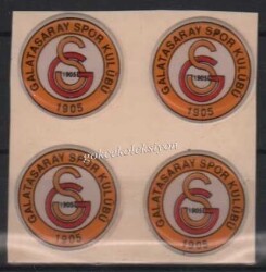 Galatasaray Taraftar Çıkartrma Aksesuarı AKS217 - Gökçekoleksiyon