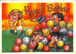 Galatasaray Temalı Kartpostal (Küçük Boy) KRT19946 - Gökçekoleksiyon