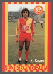 Galatasaraylı K.Savaş Kartpostal KRT4587 - Gökçekoleksiyon
