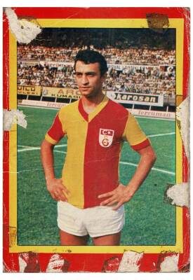 Galatasaraylı Mehmet Oğuz Kartpostal KRT9916 - 1