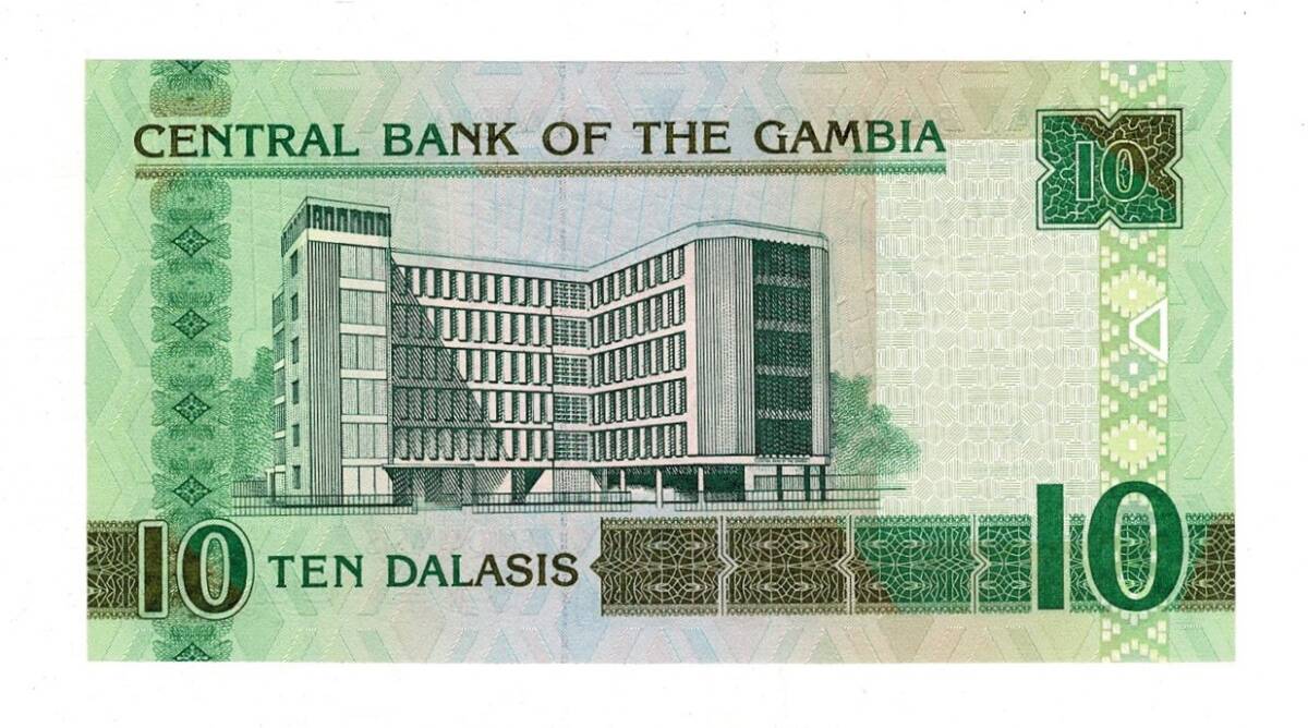 Gambiya 10 Dalasis (2006-2013) ÇİL YKP8399 - 2