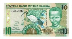 Gambiya 10 Dalasis (2006-2013) ÇİL YKP8399 - 1