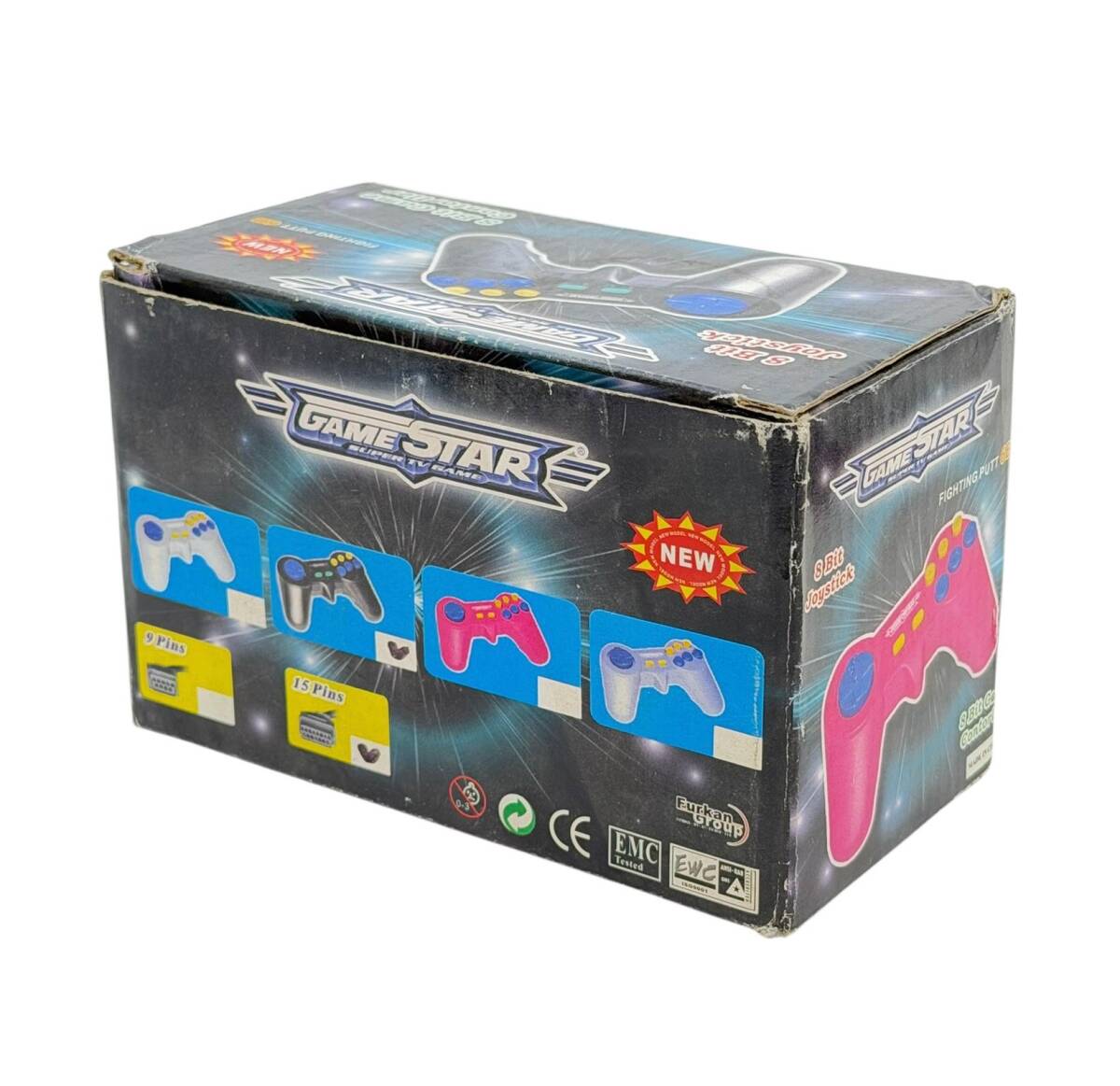 GameStar Joystick Plâstik 2'li Kablolu 8 Bit Oyun Konsolu (Sıfır Ürünler) AOB5269 - 3