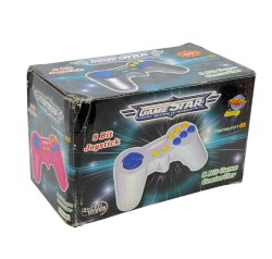 GameStar Joystick Plâstik 2'li Kablolu 8 Bit Oyun Konsolu (Sıfır Ürünler) AOB5269 - 2