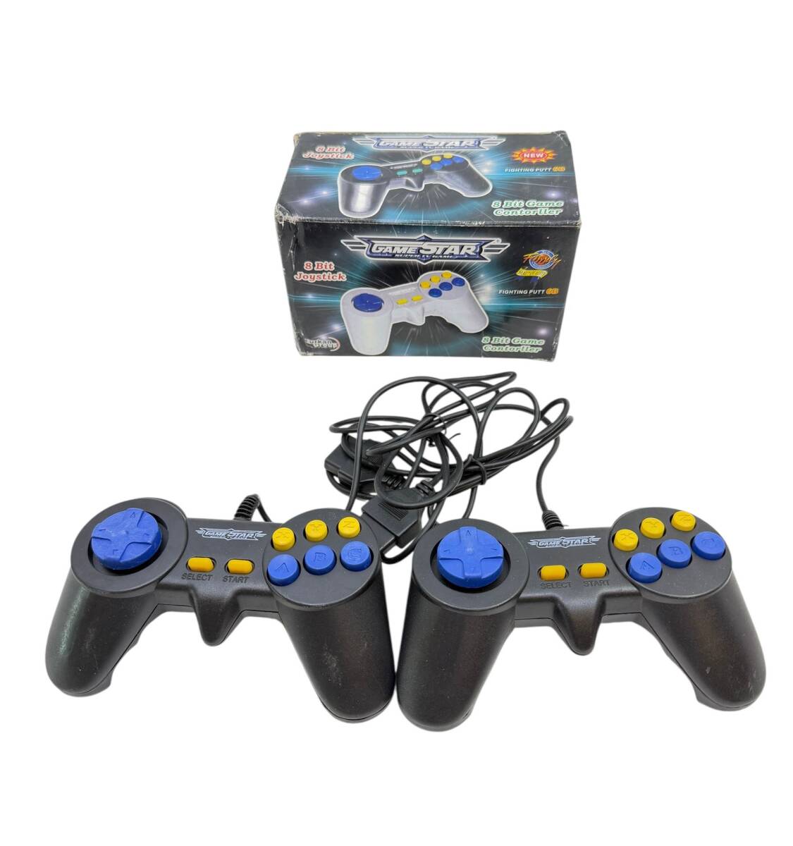 GameStar Joystick Plâstik 2'li Kablolu 8 Bit Oyun Konsolu (Sıfır Ürünler) AOB5269 - 4