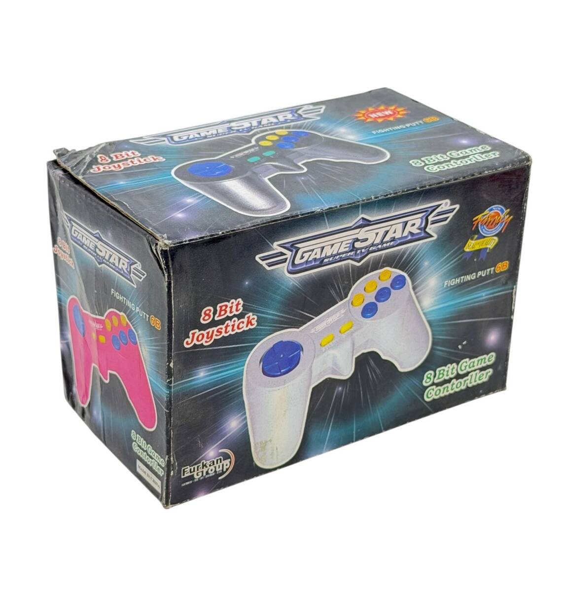 GameStar Joystick Plâstik 2'li Kablolu 8 Bit Oyun Konsolu (Sıfır Ürünler) AOB5270 - 2